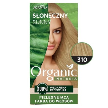 Joanna Organic farba do włosów 310 słoneczny Vege