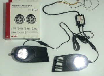 Lampy światła dzienne dziennej DRL LED Suzuki Swift 2005-2007