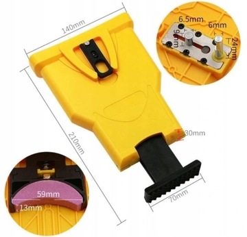 OSTRZAŁKA DO ŁAŃCUCHA PIŁA SPALINOWA PILARKA