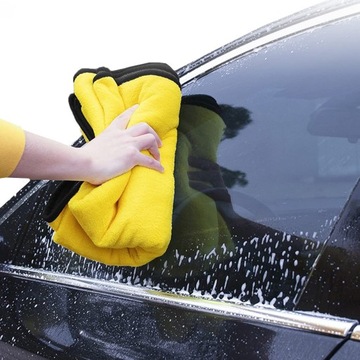 ПУШИСТОЕ ПОЛОТЕНЦЕ ИЗ МИКРОФИБРЫ ДЛЯ СУШКИ И ЧИСТКИ АВТОМОБИЛЯ 60х30