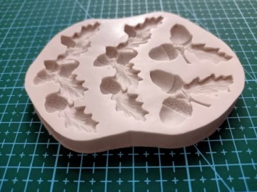 Силиконовая форма Acorn Acorns Leaf - Дуб A02068