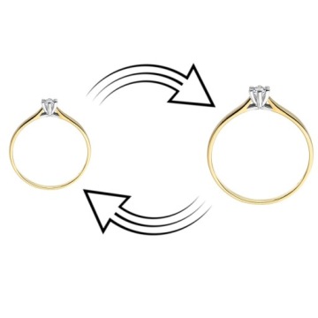 КОЛЬЦО ИЗ РОЗОВОГО ЗОЛОТА, РУБИН, БРИЛЛИАНТЫ, ГРАВИРОВКА