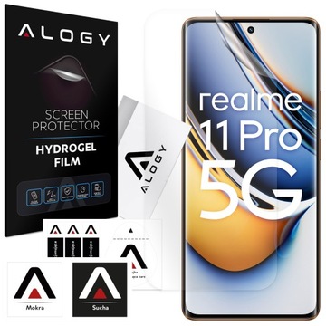 ГИДРОГЕЛЕВАЯ ПЛЕНКА ДЛЯ ЗАЩИТЫ ЭКРАНА REALME 11 PRO 5G/PLUS 5G ALOGY