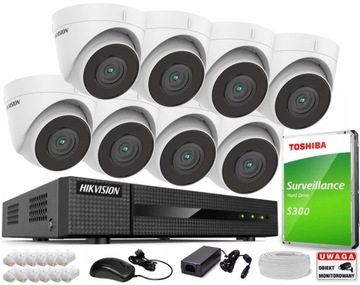 Zestaw do monitoringu Hikvision Zestaw Hikvision PoE/4Mp TR