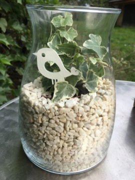 PIKA TOPPER ЛЕСНАЯ БАНКА, ПТИЦА 8 СМ 1 ШТ. ПИКА ДЕКОР