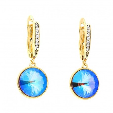 Kolczyki Pozłacane CRYSTAL swarovski Xuping