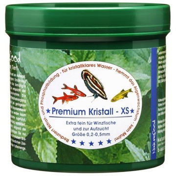 NATUREFOOD Kristal XS 210g dla wszystkożernych ryb