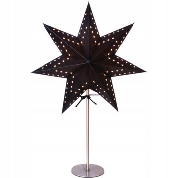 Gwiazda stojąca czarna BOBO 233-52 51cm