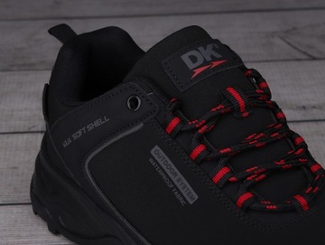 Buty męskie DK SAURON BLACK RED AQUA SOFTSHELL