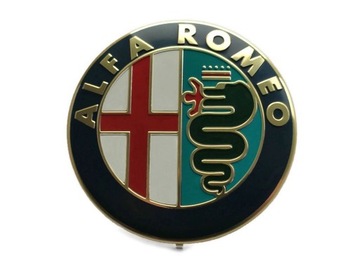 ЭМБЛЕМА ЗНАК ЛОГОТИП ALFA ROMEO 74 мм MITO 147 159 GT TONALE STELVIO GIULIA