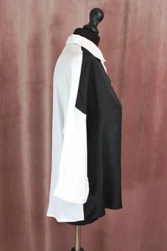 Koszula Mohito biała szyfonowa elegancka 34 XS