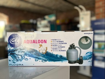 Aqualoon 700г оригинальные фильтр-шарики - 25кг песка