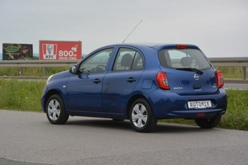 Nissan Micra IV Hatchback 5d Facelifting 1.2 80KM 2014 Nissan Micra 1.2 Benzyna +Gaz klimatyzacja gwaranc, zdjęcie 3