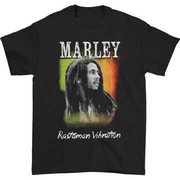 Bob Marley Rastaman Vibration Koszulka Unisex cotton T-Shirt