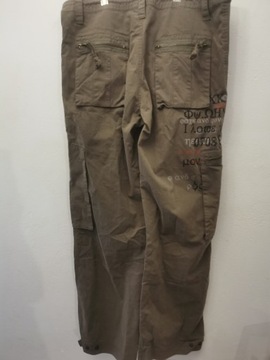 JACK&JONES SPODNIE BOJÓWKI R.M/L ORYGINA KHAKI