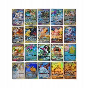 БОЛЬШОЙ НАБОР ИЗ 100 КАРТ GX POKEMON РАЗНЫЕ + АЛЬБОМ