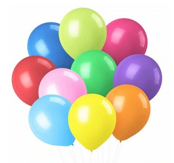 Balony BALON baloniki na urodziny 50 sztuk kolory