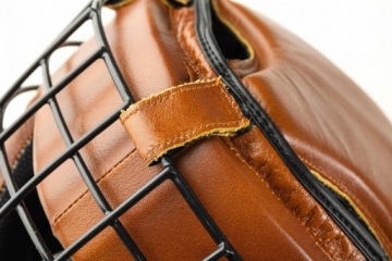 БОКСЕРСКИЙ ШЛЕМ ТРЕНИРОВОЧНАЯ МАСКА РЕТРО КОЖА ЭВОЛЮЦИЯ