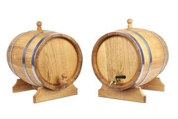 Дубовая бочка 20л для виски, самогона, вина, ликеров (с сертификатом ПЖ)