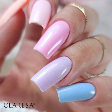 Лак гибридный с частицами, жемчужный эффект, коллекция Pastel Glam, подборка