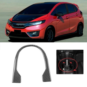 Наклейка на крышку топливного бака из углеродного волокна подходит для Honda Fit KR