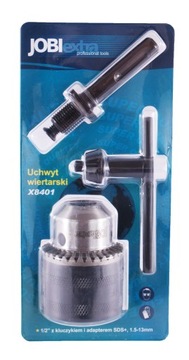 ДЕРЖАТЕЛЬ СВЕРЛА СВЕРЛИЛА ГОЛОВКА 1/2 С ПЕРЕХОДНЫМ КЛЮЧОМ SDS+ 1,5-13 мм