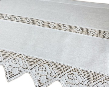 Lambrekin Idylla 70x200 cm BIAŁY