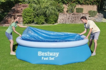 КРЫШКА ДЛЯ БАССЕЙНА С СОЛНЕЧНОЙ ФОЛЬГОЙ КРЫШКА ДЛЯ БАССЕЙНА