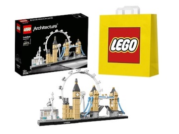 LEGO Architecture 21034 London Londyn + Torebka prezentowa