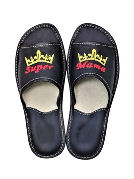 Pantofle Dla Mamy Prezent Kapcie Super Mama BABA