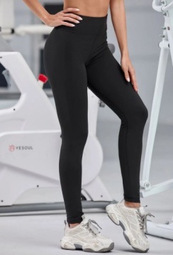 Женские фитнес-легинсы GETRY персикового цвета SPORT S/M