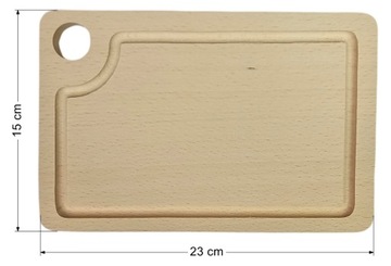 Деревянные разделочные доски из бука, набор из 4 штук, на подставке из массива дерева.