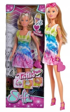 Modna Lalka Steffi + 30 tatuaży
