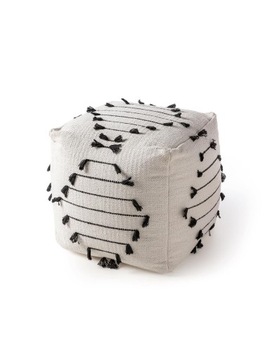 BENUTA BO PUFA STYL HO _45x45x45_ Kremowy