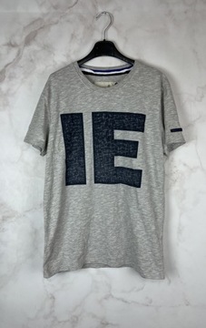 Superdry Szary T-Shirt Męski M 38