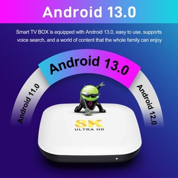 Смарт ТВ-приставка H96 Max M2 Телеприставка Android 13 2G/16G