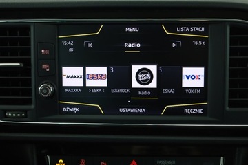 Seat Leon III ST Facelifting 2.0 EcoTSI 190KM 2019 Seat Leon 2.0 TSI, Salon Polska, DSG, Skóra, zdjęcie 8