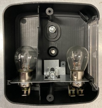 ZESTAW LAMP ŚWIATŁA TYLNE ZESPOLONE PRZYCZEPY KOMPLET +ŻARÓWKA