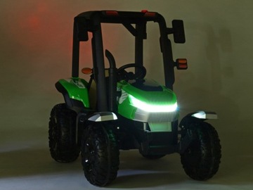 Большой трактор с прицепом для детей, питание от аккумулятора 24 В, 400 Вт + ДИСТАНЦИОННОЕ УПРАВЛЕНИЕ