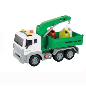 АВТОМОБИЛЬ МУСОРОВОЗ 3 КОРЗИНЫ ИГРА «ГРУЗОВИК» 1:12