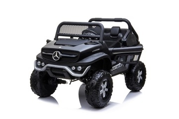 автомобиль питается от аккумулятора Mercedes UNIMOG 4x4 12В 14Ач.