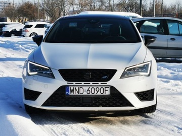 Seat Leon III CUPRA 5d 2.0 TSI 280KM 2014 SEAT LEON CUPRA 5d 2.0 TSI 280KM, Bezwypadkowy, Serwisowany, DSG, zdjęcie 1
