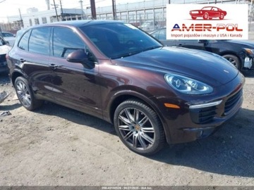 Porsche Cayenne III 2018 Porsche Cayenne Platinium edition 3.6 Benzyna 300KM