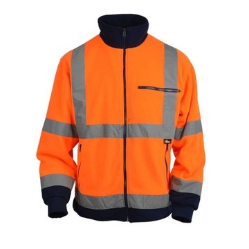 POLAR KURTKA BLUZA Z POLARU POMARAŃCZOWA XXL