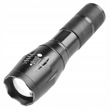 Latarka Zoom z czerwonym światłem T6 5W 670nm