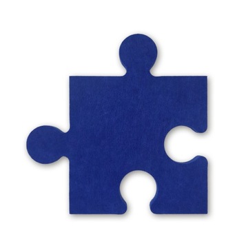 Panele dekoracyjne puzzle, wygłuszające, kolory. S