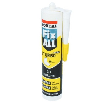 SOUDAL FIX ALL TURBO КЛЕЙ ДЛЯ БЫСТРОГО МОНТАЖА 290 мл