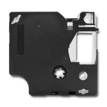 Лента для DYMO D1 45803,45808 19ммx7м белая/черная