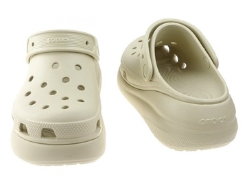 Klapki Crocs Crush Platform 207521 bone 36/37