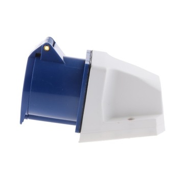 розетка плоская угловая V 2P + E водонепроницаемая IP44 32A